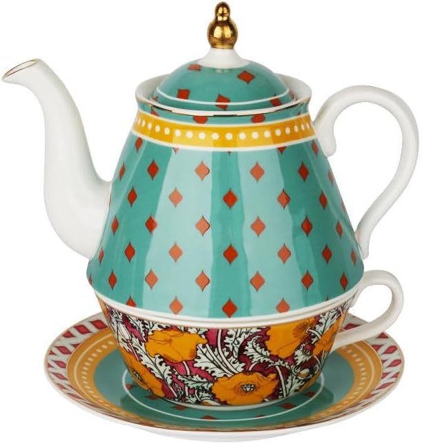 Art Eliana Tek Kişilik Demlik & Fincan Set