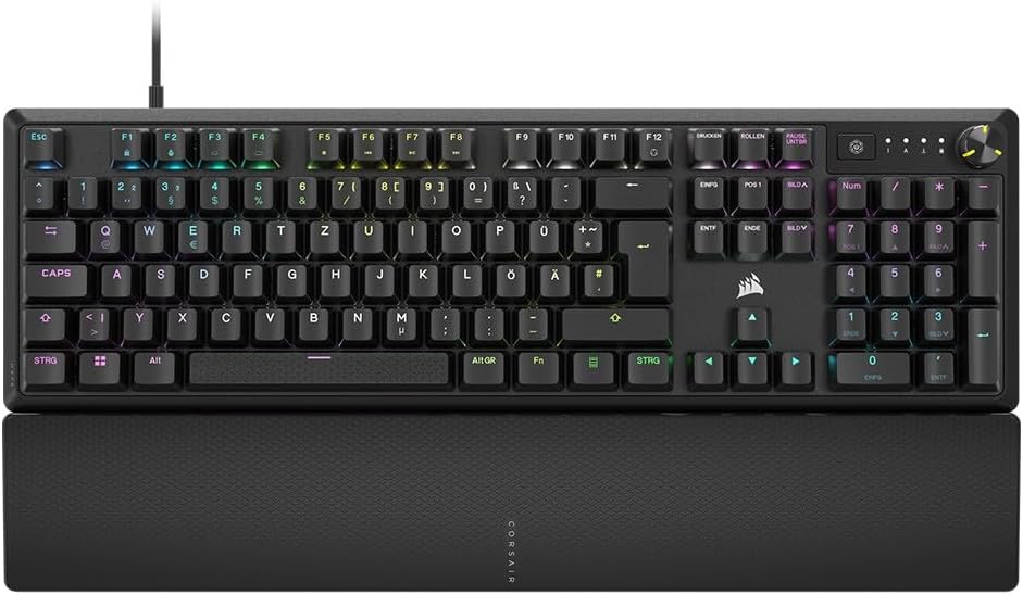 K70 Core RGB CH-910981E-TR MLX Red Switch Kablolu Mekanik Oyuncu Klavyesi