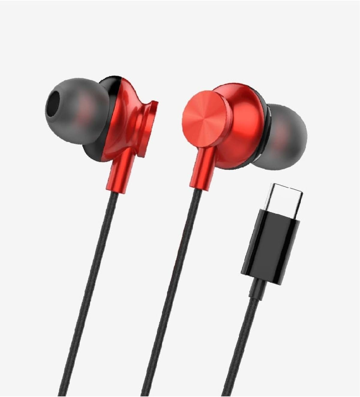 Linktech H341 Mikrofonlu Kulak İçi Tip-C Kablolu Kulaklık