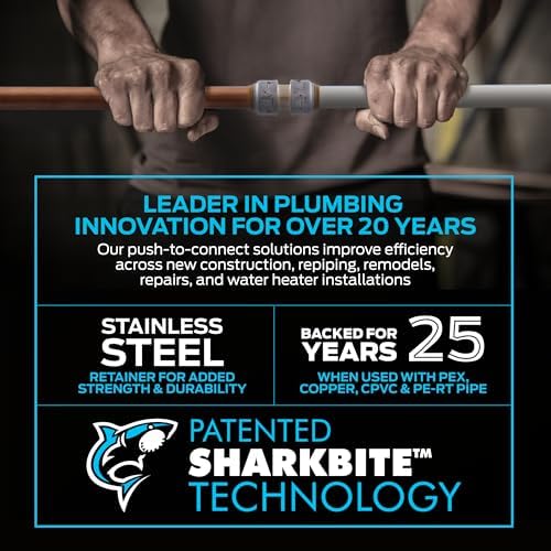 Max 1/2 x 18 İnç Esnek Onarım Kaplin Hortumu, Pirinç Tesisat Bağlantısı Bağlantısına İtin, PEX Boru, Bakır, CPVC, PE-RT, HDPE, UR3008FX18