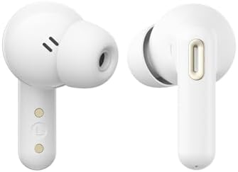 hkm tech OPUS PRO Bluetooth Kablosuz Kulakİçi TWS Kulaklık, ANC Aktif Gürültü Engelleme ve ENC Sistemi, Beyaz