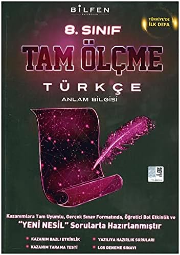 Alternative view of 8. Sınıf Tam Ölçme Türkçe Bilfen Yayınları