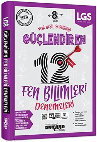 Alternative view of Ankara 8. Sınıf Fen Bilimleri 12 Güçlendiren Denemeleri