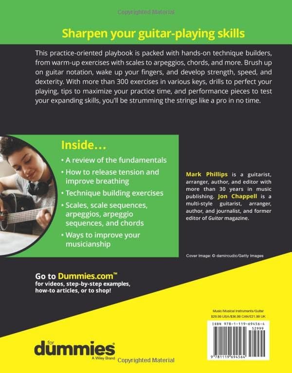 Guitar Exercises For Dummies