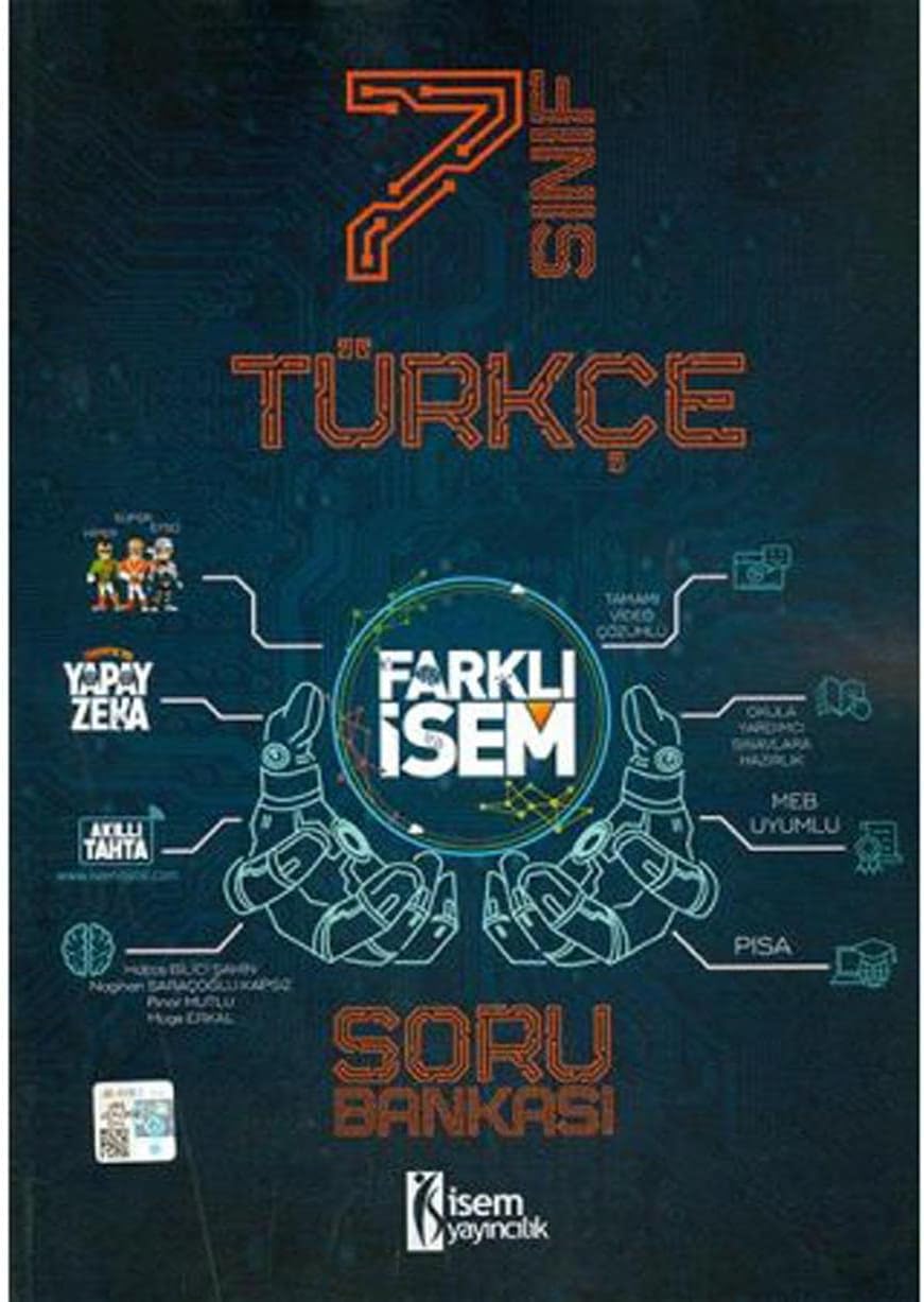 7. Sınıf Farklı İsem Türkçe Soru Bankası
