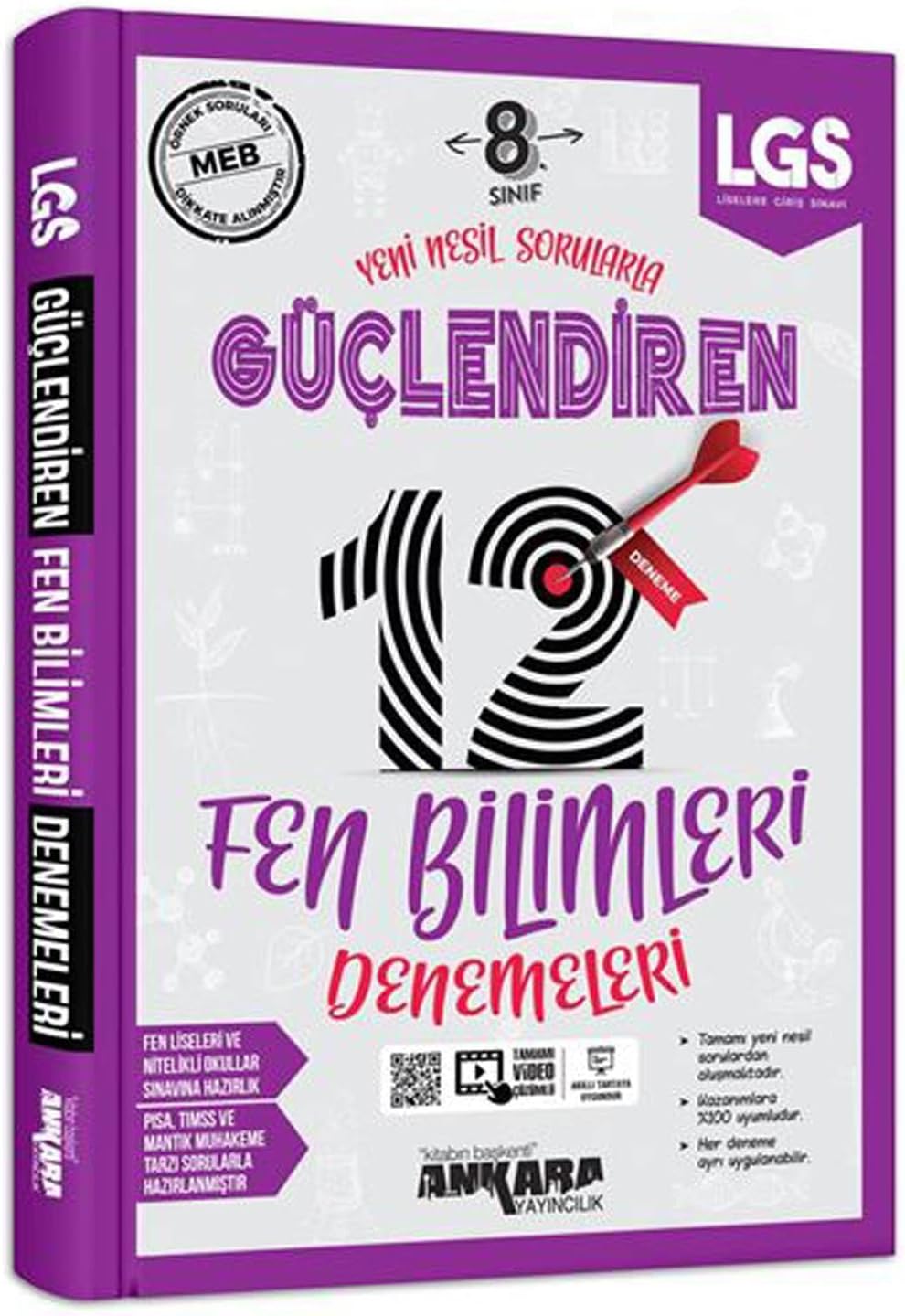 Ankara 8. Sınıf Fen Bilimleri 12 Güçlendiren Denemeleri