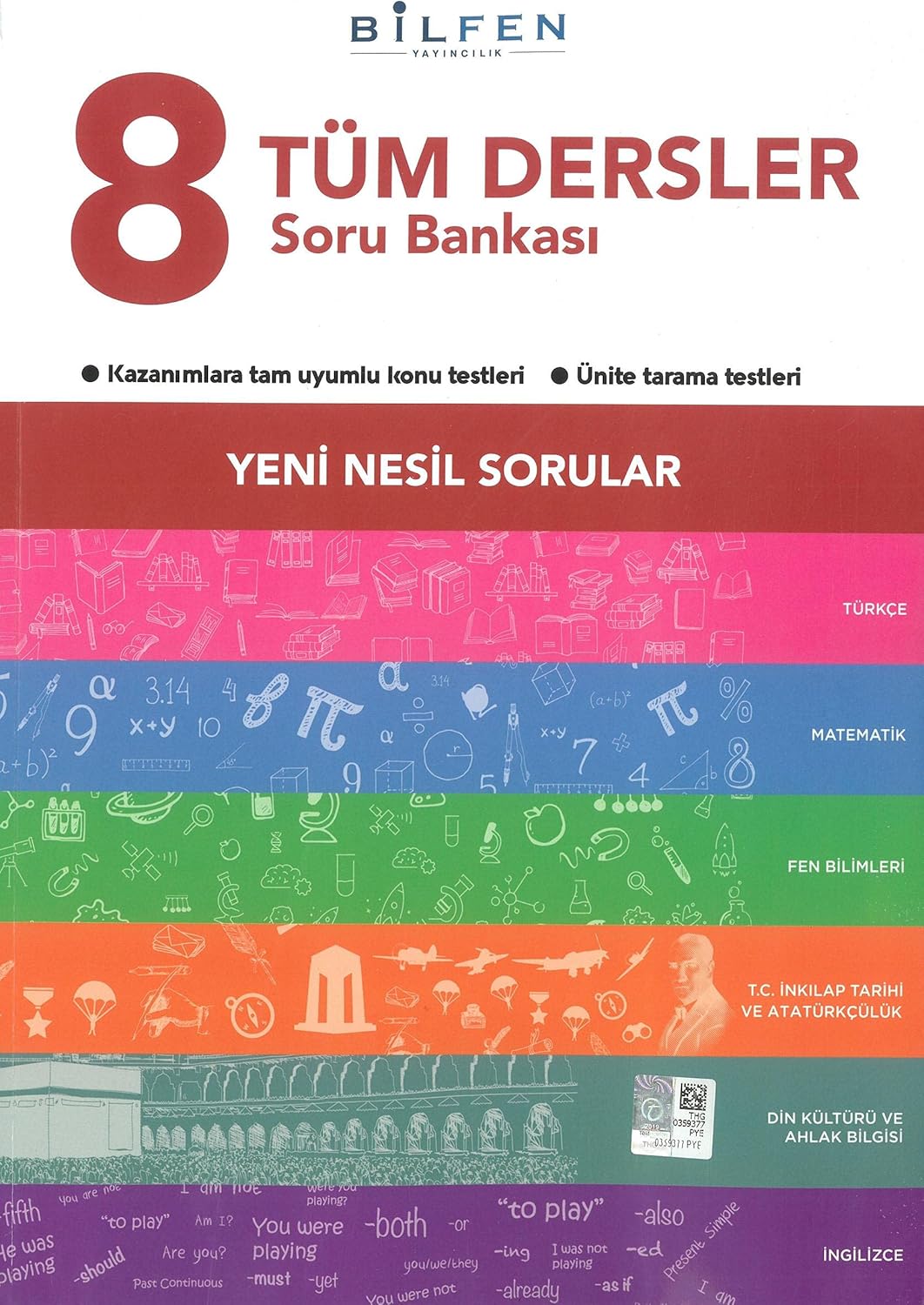 8 Sınıf Tüm Dersler Soru Bankası Bilfen Yayınları